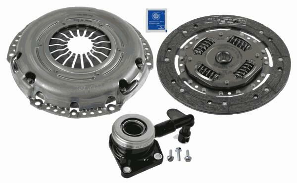 DEBRIYAJ SETI FIESTA V 01 08 FUSION 01 12 1.6 ZETEC S 16V EFI 100PS RULMANLI