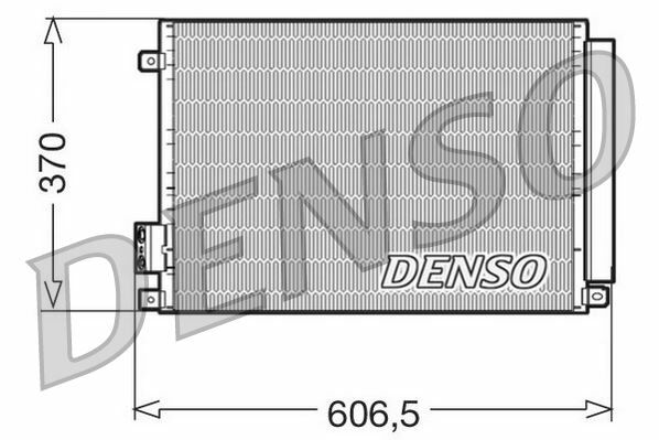 KLIMA RADYATORU FIAT 500 09 PANDA 12 FORD KA 08 LANCIA YPSILON 11 0.9T 1.2 1.3D MTJ 1.4