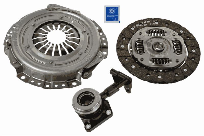 DEBRİYAJ SETİ BASKI DİSK FIESTA V-FUSION-MAZDA 2 1.25 16V-1.3-1.4 01 1.25ZETEC-S-MEK-B5/IB5 RULMANLI