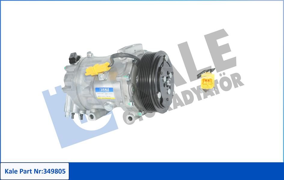 KLİMA KOMPRESÖRÜ P307-P607-P807-PARTNER-BERLINGO-C8-C5-XSARA 1.9 D 2.0 HDI