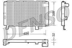 RADİATOR. ENGİNE COOLİNG PEUGEOT 505 79-95