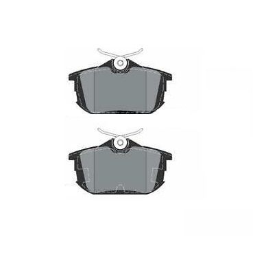 ARKA BALATA CARISMA COLT 1.3-1.5 VOLVO S40 1.6-1.8-2.0-2.0T V40 95-04 FTE KIRMIZI KUTU