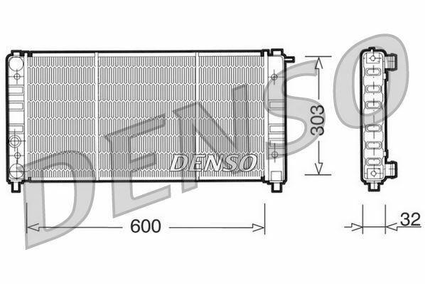 RADİATOR. ENGİNE COOLİNG SEAT IBIZA I 84-93