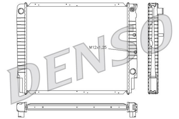 RADİATOR. ENGİNE COOLİNG VOLVO 940 I 90-95