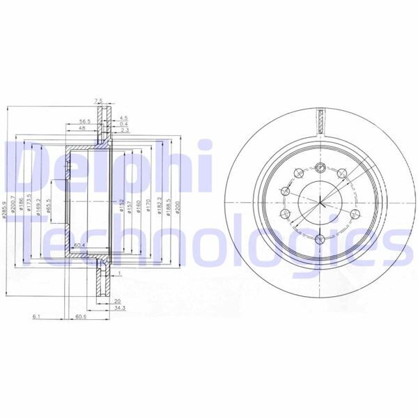 FREN DİSKİ ÇİFTLİ PAKET . DELİKLİ ARKA OPEL OMEGA 05/1999