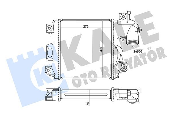 İNTERCOOLER AL/PL/BRZ HILUX VII