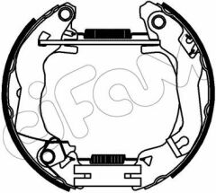 HIZLI TAMİR KİTİ PAPUÇ FREN SİLİNDİRİ YAYLAR FORD EUROPE SİERRA I. SW : 1.3 EXC. SW ;1.6;1.6 EXC.