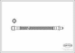 FREN HORTUMU ARKA MERCEDES W204 S204 C204 S212 C207 W220 X204 R230