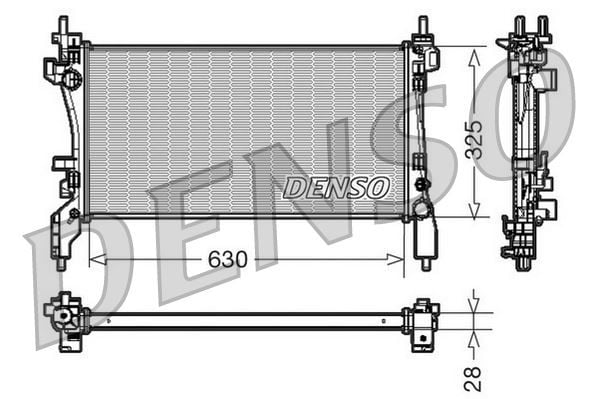 RADİATOR. ENGİNE COOLİNG CITRO N NEMO 08-