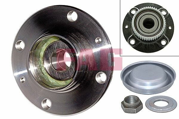 ARKA TEKER PORYASI KOMPLE ABS Lİ PEUGEOT P206 00 4 BİJON