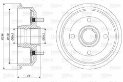 ARKA KAMPANA ESCORT 90 00 FIESTA III FIESTA IV 00 12 180 MM ABS