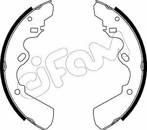 FREN PABUCU BEDFORD / ISUZU / OPEL 2.0 TD;2.0. 4WD;2.2 D. 4WD;2.4 D. 4WD / MİDİ II : 2.0;2.2 D.4WD;2