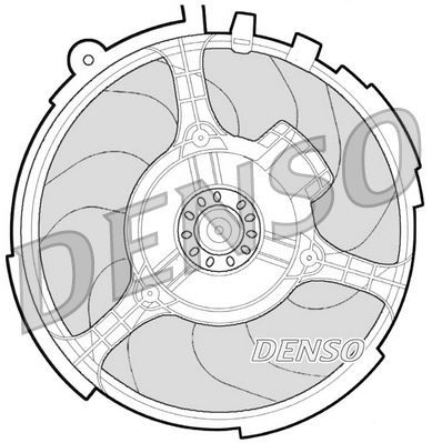 FAN. RADİATOR FIAT STILO 01-08