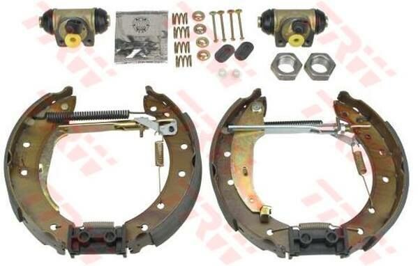 PABUÇLU BALATA KİTİ ÖN AKS. ARKA AKS CITROEN SAXO S0 S1 XSARA N1 XSARA COUPE N0 ZX N2 ZX BRE AK N2 PEUGEOT 106 II 1A 1C 106 VAN II HATCHBACK VAN 1S 206 HATCHBACK 2A/C 206 SW 2E/K 206
