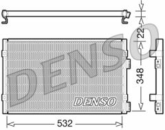 CONDENSER. AİR CONDİTİONİNG CHRYSLER PT CRUISER 00-10