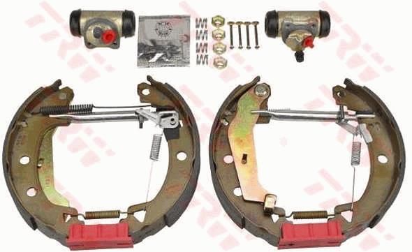 PABUÇLU BALATA KİTİ ARKA AKS CITROEN AX ZA RENAULT 19 I CHAMADE L53 19 II B/C53 19 II CHAMADE L53 19 II HATCHBACK VAN S53 1991-1997