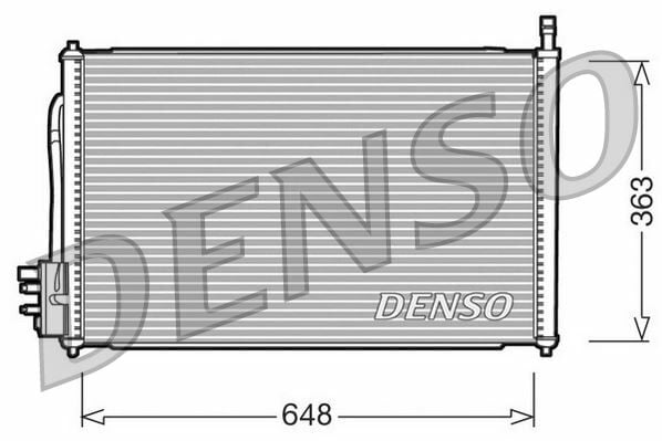 CONDENSER. AİR CONDİTİONİNG FORD FOCUS I 98-05