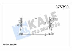 OPEL ASTRA J 1.6SDI 12 15 CASCADA 1.6 1.6SDI 13 19 INSIGNIA A 1.6SIDI 13 17 ZAFIRA TOURER C 1.6 12 BRAZING 665X285X30 TURBO RADYATÖRÜ