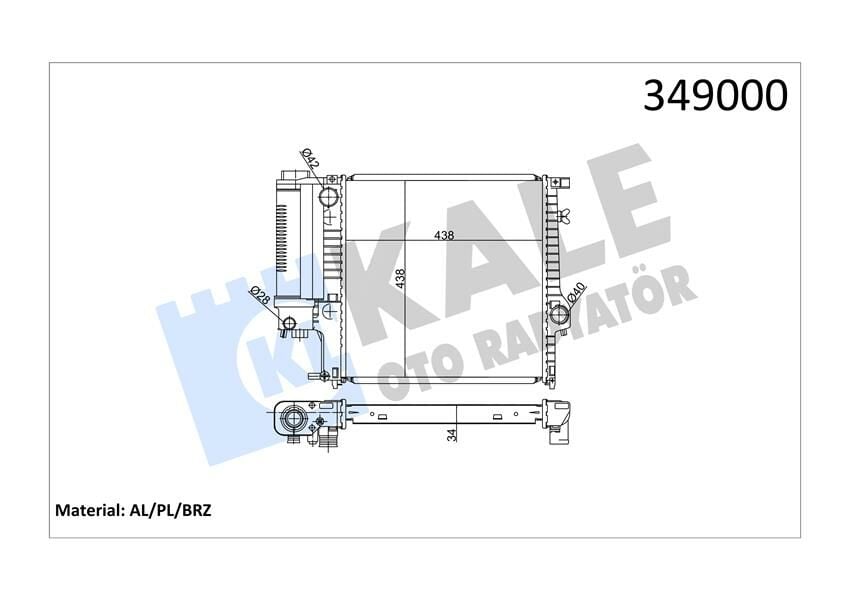 MOTOR SU RADYATORU MAN/SANZ KLIMALI BMW M40 M43 M50 M52 E30 E36