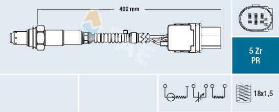 OKSIJEN SENSORU KAT. ONCESI MERCEDES W169 W246 W204 W212 W463 W166 X204 W221 W639