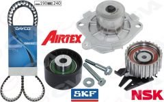DEVİRDAİMLİ EKSANTRİK GERGİ KİTİ 190x240 BRAVO 96 DOBLO 01 MAREA 99-02 -IDEA 04 1.9JTD KTB317 TEFLONLU KAYIŞ