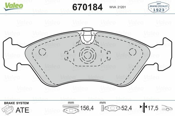 ÖN BALATA ASTRA F 91-98 CALIBRA-OMEGA-VECTRA A 1.8-2.0 88-95