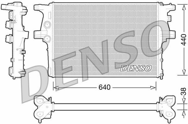 RADİATOR. ENGİNE COOLİNG IVECO DAILY V 11-14