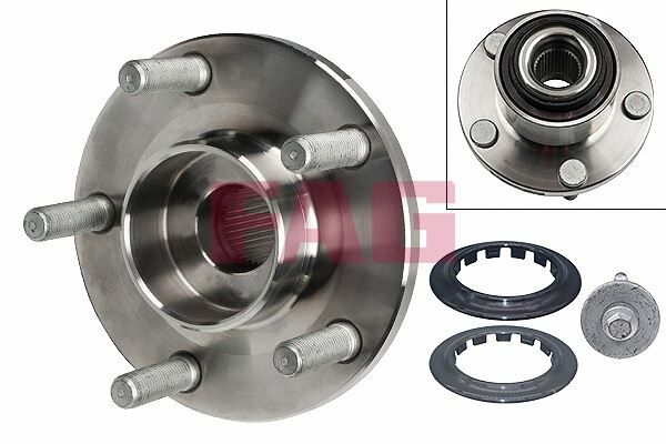 ÖN TEKER PORYASI VOLVO C30-S40 II 06-12 V50 04-10 ABS Lİ 5 BİJON