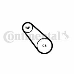 Multi V-Belt Kit Water Pump