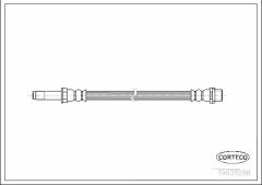 FREN HORTUMU ARKA MERCEDES SPRINTER B906 . VW CRAFTER 30-35-50