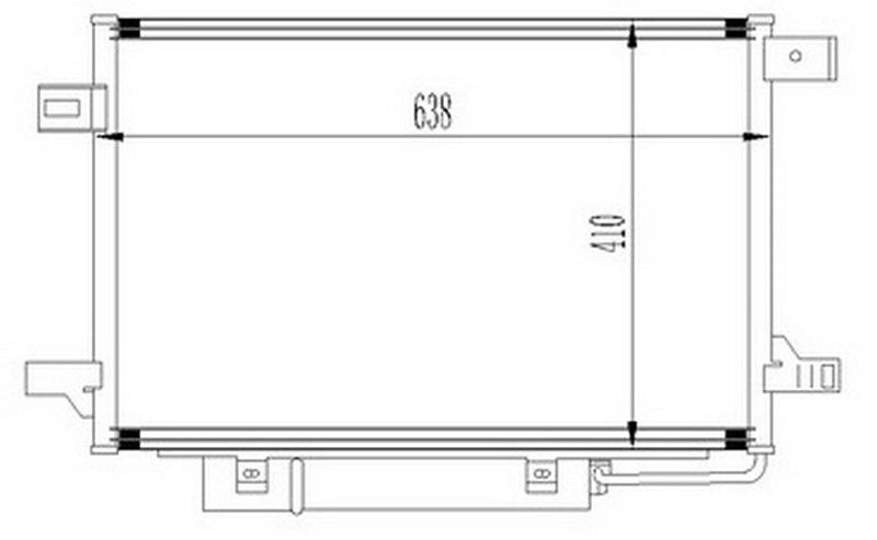 KLIMA RADYATORU MERCEDES W169 W245