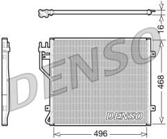 CONDENSER. AİR CONDİTİONİNG JEEP CHEROKEE / LIBERTY KJ 01-08