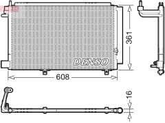 KLIMA RADYATORU KONDENSERİ FIESTA VI 1.25 1.4 16V 1.4TDCI 08 14