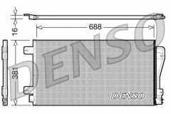 CONDENSER. AİR CONDİTİONİNG OPEL MOVANO A 98-