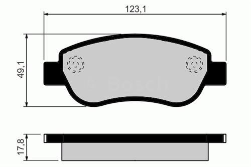 ÖN BALATA FIAT PALIO 96 1.2 1.4 RENAULT MEGANE II 02 SCENIC II 02 1.4 1.5dCi