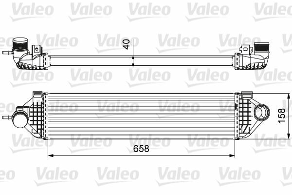 TURBO INTERCOLL RADYATORU FOCUS III III 11 1.6 ECOBOOST C-MAX 06 11 10 1.6 ECOBOOST KUGA 13 TRANSIT CONNECT 13