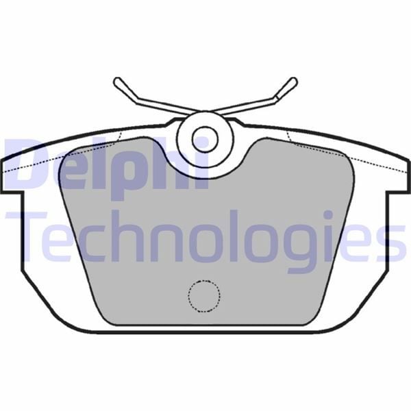 ARKA FREN BALATASI FIAT TEMPRA 90 TİPO 87 UNO 89 MAREA 96 CROMA 87 BRAVO 96 ALFA ROMEO 145-146-155-156-164