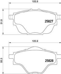 ARKA FREN BALATASI ASTRA L-GRANDLAND-C4 GRAND/SPACETOURER-C5 AIRCROSS-P508-P5008-P308-P3008-DS4-DS7 290mm