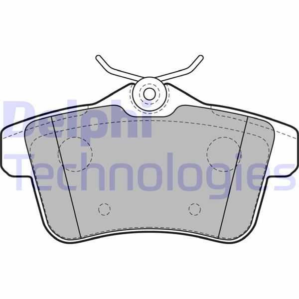 ARKA FREN BALATASI PEUGEOT P3008 09 16 P5008 09 17 P508 10 18 P308 GTI-RZC 10 14 CITROEN C4 09 16 DS4-DS5 11 15