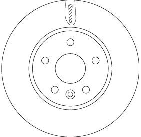 ÖN FREN AYNASI ASTRA K 15 15 İNÇ / 5 DELİK 276x26x5DL HAVALI