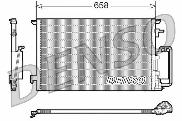 CONDENSER. AİR CONDİTİONİNG OPEL SIGNUM 03-08