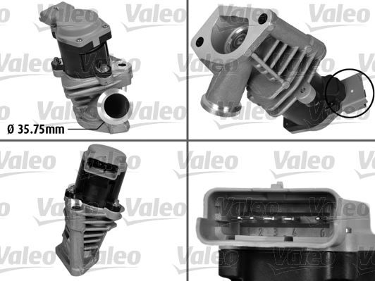EGR VALFİ PEUGEOT 406 99 2.0 HPi 16V