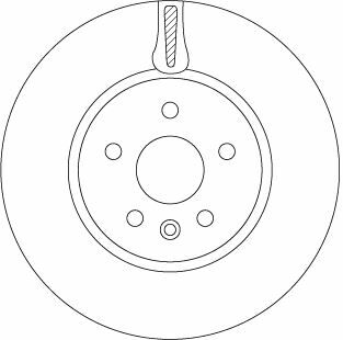 ÖN FREN AYNASI ASTRA K 15 16 İNÇ / 5 DELİK 300x26x5DL HAVALI