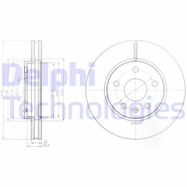 ÖN FREN AYNASI INSIGNIA A 08 SAAB 9-5 YS3G 10 16 JANT 296x30x5DLxHAVALI 13501307-569063