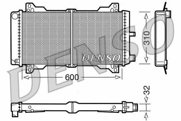 RADIATOR FORD ESCORT III 80-86