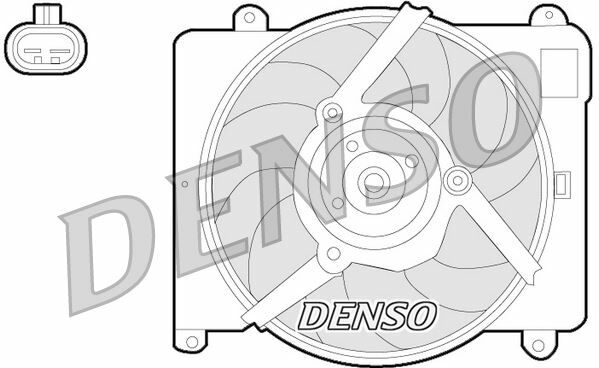 FAN. RADİATOR FIAT PUNTO 93-00