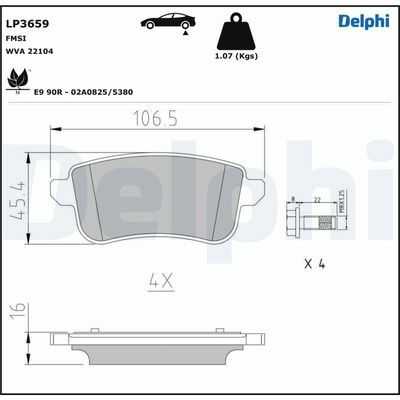 ARKA FREN BALATASI FLUENCE 09 MEGANE III 09 MEGANE IV 15 SCENIC III 09 CLIO V 19 CAPTUR II 20 1.0 TCE 1.2 TCE 1.3 TCE 1.5 DCI 1.6 SCE 440603734R