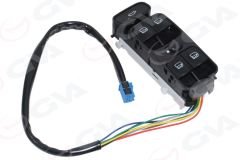 CAM ACMA SALTERI ON SOL SIYAH MERCEDES C-CLASS W203 S203