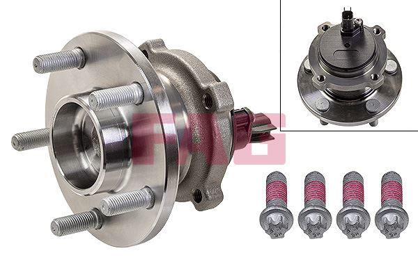 ARKA TEKER PORYASI RULMANLI FOCUS C-MAX 07 11 -FOCUS II 04 11 ABS Lİ 5 BİJON SENSOR DAHIL
