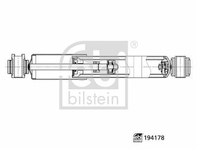 AMORTİSÖR ARKA AKS SOL-ARKA AKS SAĞ CİTROEN-OPEL-PEUGEOT-TOYOTA-VAUXHALL